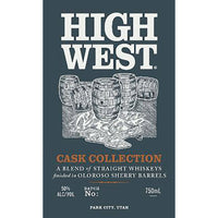 Buy High West Cask Collection Whiskey Finished in Oloroso Sherry Barrels Online -Craft City