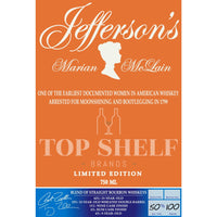 Buy Jeffersonôs Marian McLain Blended Bourbon Batch 2 Online -Craft City