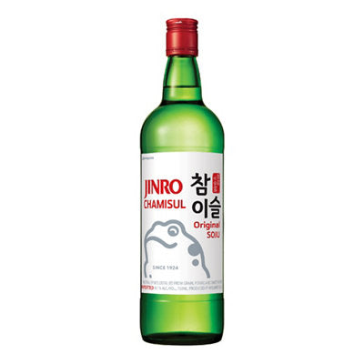 Buy Jinro Soju Chamisul Original 40.2 750ML Online -Craft City
