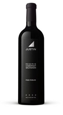 Buy Justin Cabernet Sauvignon Reserve Paso Robles 2022 750ML Online -Craft City
