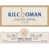 Buy Kilchoman 100% Islay 14th Edition Online -Craft City