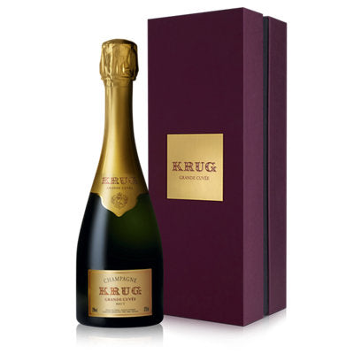 Buy Krug Champagne Brut Grande Cuvee W/ Gift Box 375ML Online -Craft City