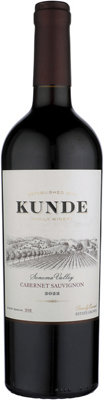Buy Kunde Family Estate Cabernet Sauvignon Sonoma Valley 2022 750ML Online -Craft City
