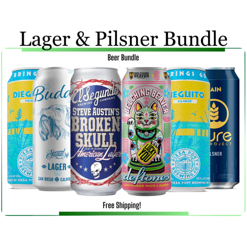 Buy Lager & Pilsner 6pk Bundle Online -Craft City