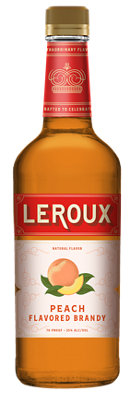 Buy Leroux Peach Flavored Brandy 70 750ML Online -Craft City