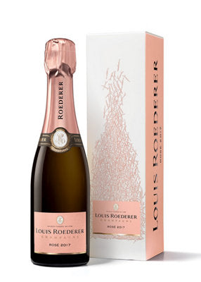Buy Louis Roederer Champagne Brut Rose 2017 W/ Graphic Gift Box 750ML Online -Craft City