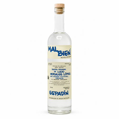 Buy Mal Bien White Tape Espadín Morales Mezcal Online -Craft City