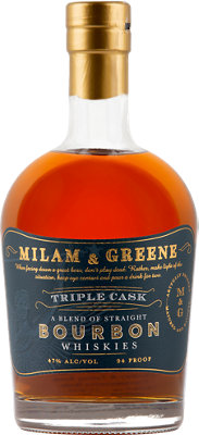 Buy Milam & Greene Blended Bourbon Triple Cask 94 750ML Online -Craft City