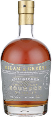 Buy Milam & Greene Blended Bourbon Unabridged Volume 2 117.6 750ML Online -Craft City