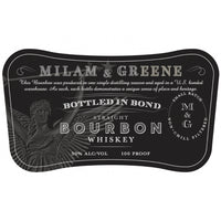 Buy Milam & Greene Bottled in Bond Straight Bourbon Online -Craft City