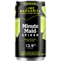 Buy Minute Maid Spiked Lime Margarita Canned Cocktail 4pk Online -Craft City