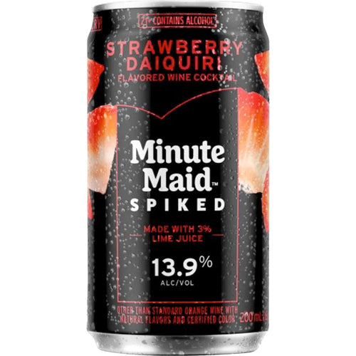 Buy Minute Maid Spiked Strawberry Daiquiri Canned Cocktail 4pk Online -Craft City