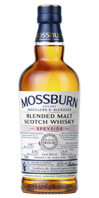 Buy Mossburn Blended Malt Scotch Speyside 92 750ML Online -Craft City