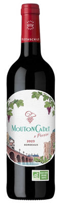Buy Mouton Cadet Bordeaux Rouge Pierre 2023 750ML Online -Craft City