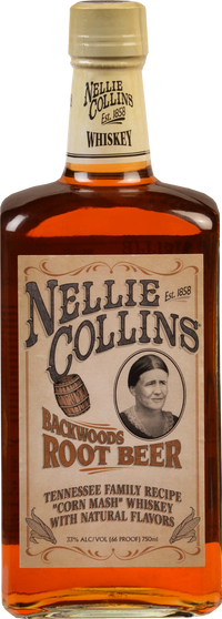 Buy Nellie Collins Whiskey Backwoods Root Beer 750ML Online -Craft City