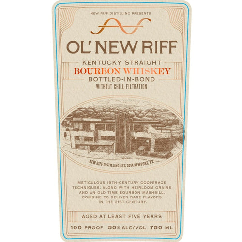 Buy Olô New Riff Bottled in Bond Straight Bourbon Online -Craft City