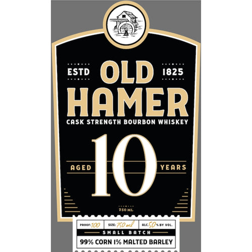 Buy Old Hamer 10 Year Old Bourbon Online -Craft City