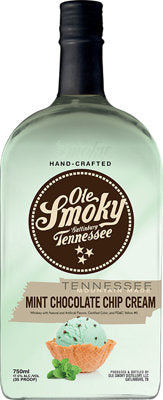 Buy Ole Smoky Mint Chocolate Chip Cream Liqueur 35 750ML Online -Craft City