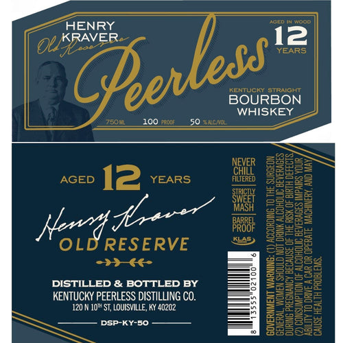 Buy Peerless Henry Kraver 12 Year Old Bourbon Online -Craft City
