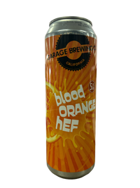 Garage Brewing Blood Orange Hefeweizen