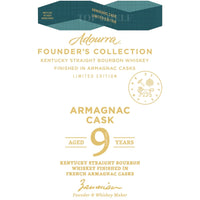 Buy Rabbit Hole Founderôs Collection Adourra 9 Year Old Bourbon Online -Craft City