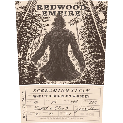 Buy Redwood Empire Screaming Titan Wheated Bourbon Online -Craft City