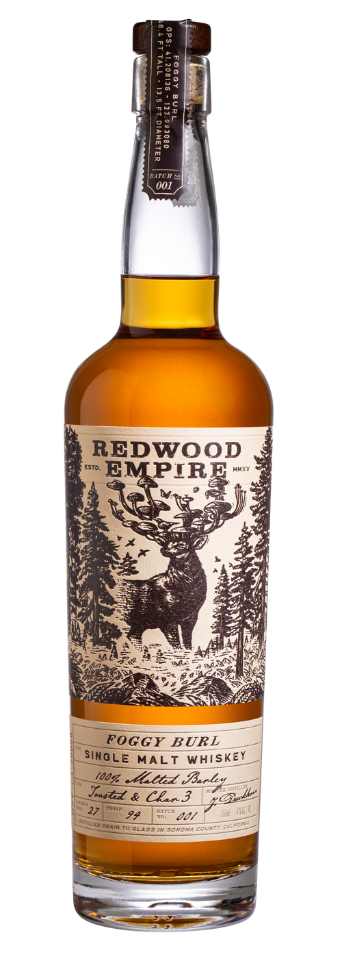 Buy Redwood Empire Whiskey Single Foggy 750ML Online -Craft City