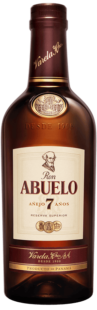 Buy Ron Abuelo Rum Anejo 7 Anos 750ML Online -Craft City