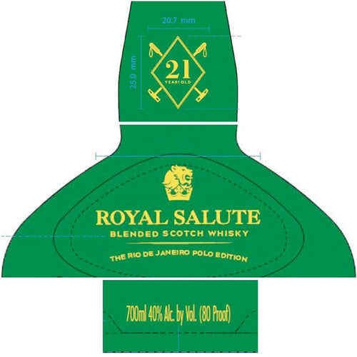 Buy Royal Salute The Rio de Janeiro Polo Edition 21 Year Old Online -Craft City