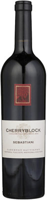 Buy Sebastiani Cabernet Sauvignon Cherryblock Sonoma Valley 2019 750ML Online -Craft City