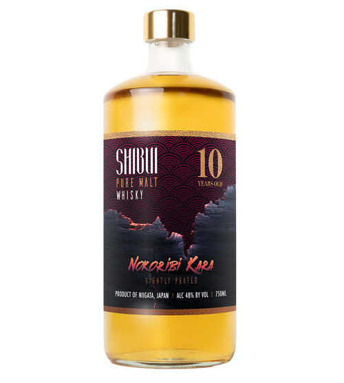 Buy Shibui Whiskey Nokoribi Kara 10YR 750ML Online -Craft City