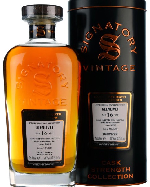 Signatory Glenlivet 16YR 120.4 700ML
