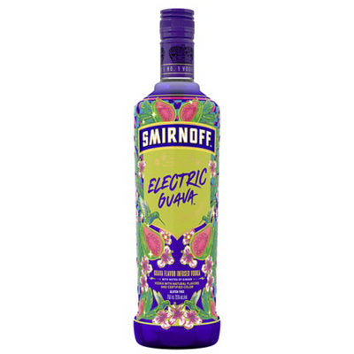 Buy Smirnoff Electric Guava Flavored Vodka 50 750ML Online -Craft City