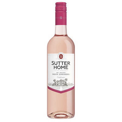 Buy Sutter Home White Zinfandel California 750ML Online -Craft City