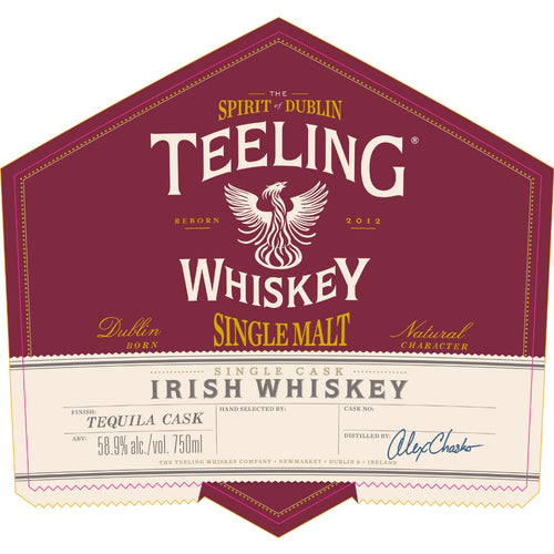Buy Teeling Tequila Cask Finish Single Malt Irish Whiskey Online -Craft City