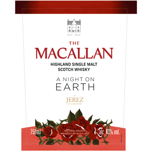 Buy The Macallan A Night on Earth in Jerez de la Frontera Online -Craft City