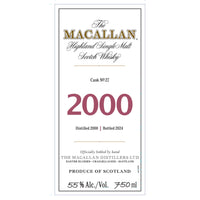 Buy The Macallan Fine & Rare 2000 24 Year Old Online -Craft City