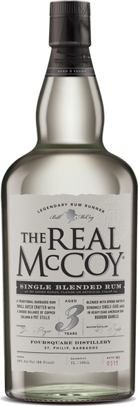 Buy The Real Mccoy Rum 3YR 80 1L Online -Craft City