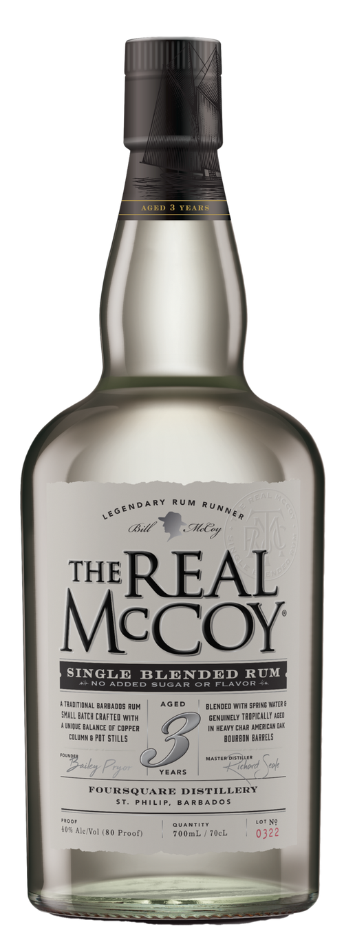 Buy The Real Mccoy Rum 3YR 80 700ML Online -Craft City