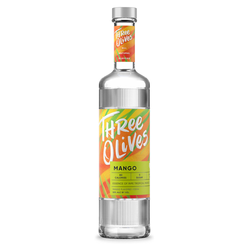 Buy Three Olives Vodka Mango New Pack 750ML Online -Craft City