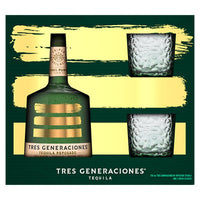 Buy Tres Generaciones Tequila Reposado 2024 80 W/ 2 Glasses 750ML Online -Craft City