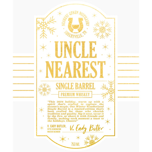 Buy Uncle Nearest Winter Wonderland Single Barrel Whiskey Online -Craft City