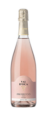 Buy Val D'Oca Prosecco Extra Dry Rose Millesimato 2023 750ML Online -Craft City