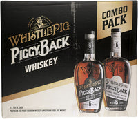 Buy Whistlepig Piggyback In New American Oak Barrels Combo 3 Each Rye 6 Yr 96.56 & Bourbon 6 Yr 100 750ML Online -Craft City