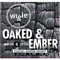 Buy Wigle Oak & Ember Straight Bourbon Online -Craft City