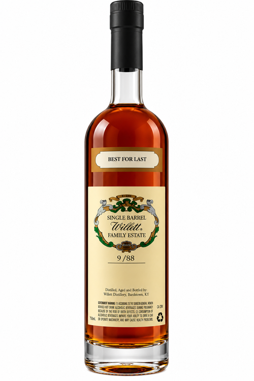 Willett Family Estate Single Barrel 11 Year Old Rye Whiskey #2364 'Best For Last'