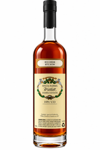 Willett Family Estate Single Barrel 11 Year Old Rye Whiskey #2431 Rye Here Rye Now
