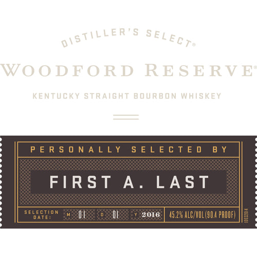 Buy Woodford Reserve Distillerôs Select Personal Selection Bourbon Online -Craft City