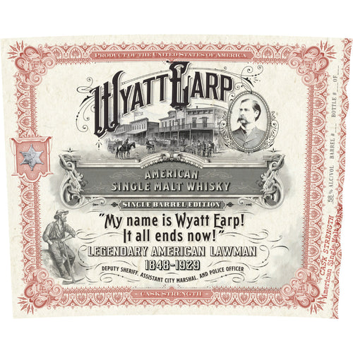 Buy Wyatt Earp American Single Malt Whisky Online -Craft City