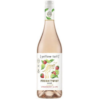 Buy Yellow Tail Fresh Twist Rose Infused With Strawberry & Lime 750ML Online -Craft City